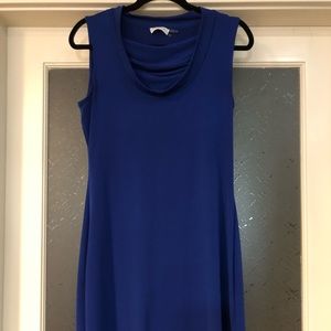 Calvin Klein sleeveless dress size 6 royal Blue